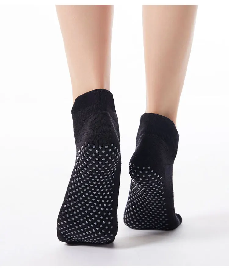 Non-Slip Yoga Socks Women Breathable Fitness Cotton Pilates Sock Ladies Gym Workout Ballet Dance Sports Socks