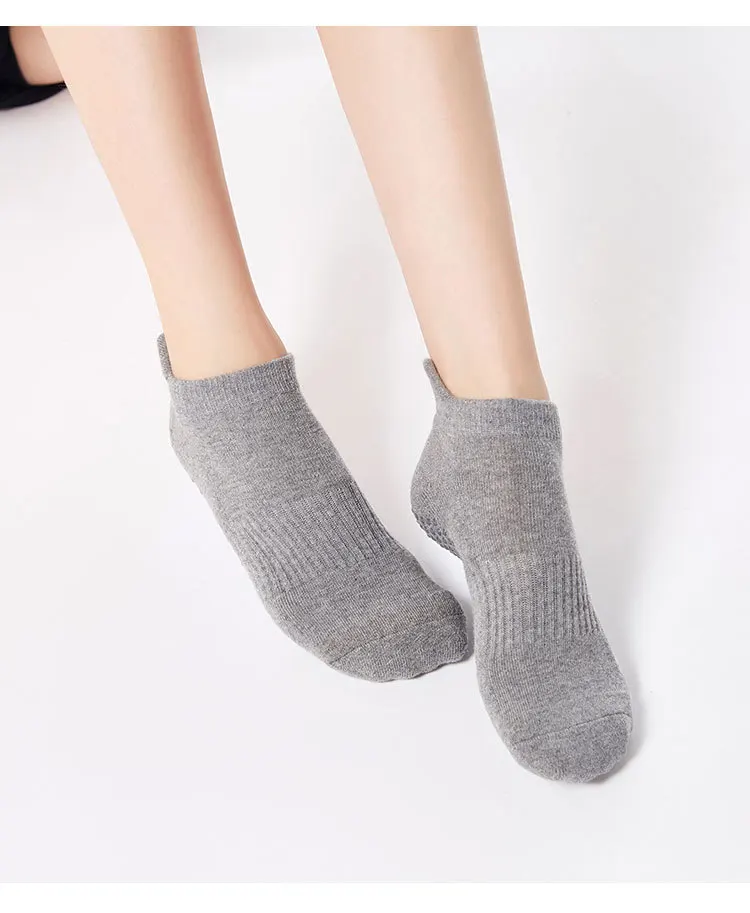 Non-Slip Yoga Socks Women Breathable Fitness Cotton Pilates Sock Ladies Gym Workout Ballet Dance Sports Socks