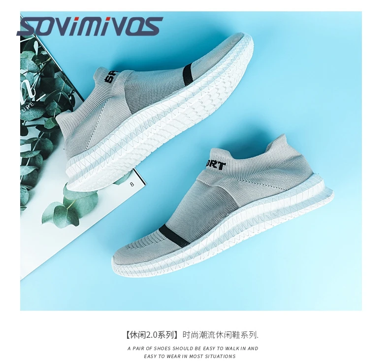 Mens Womens Walking Shoes Slip On Lightweight Athletic Comfort Casual Memory Foam Tennis Sneakers for Gym Running Work