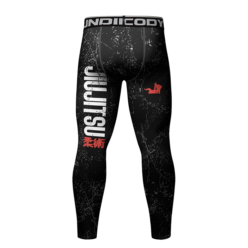 New Kimono Jiu Jitsu Rashguard for Men MMA T-Shirt+Pant 4Pcs/Set Muay Thai Shorts BJJ Rash Guard Gym Boxing Jerseys Sportswear