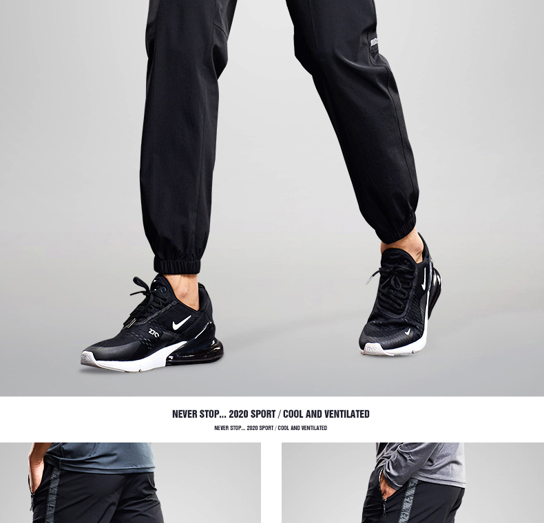 Ice Silk Sport Pants Men Running Sweatpants Gym Fitness Jogging Training Trousers Thin Section Trend Wild Outdoor Dry Fit