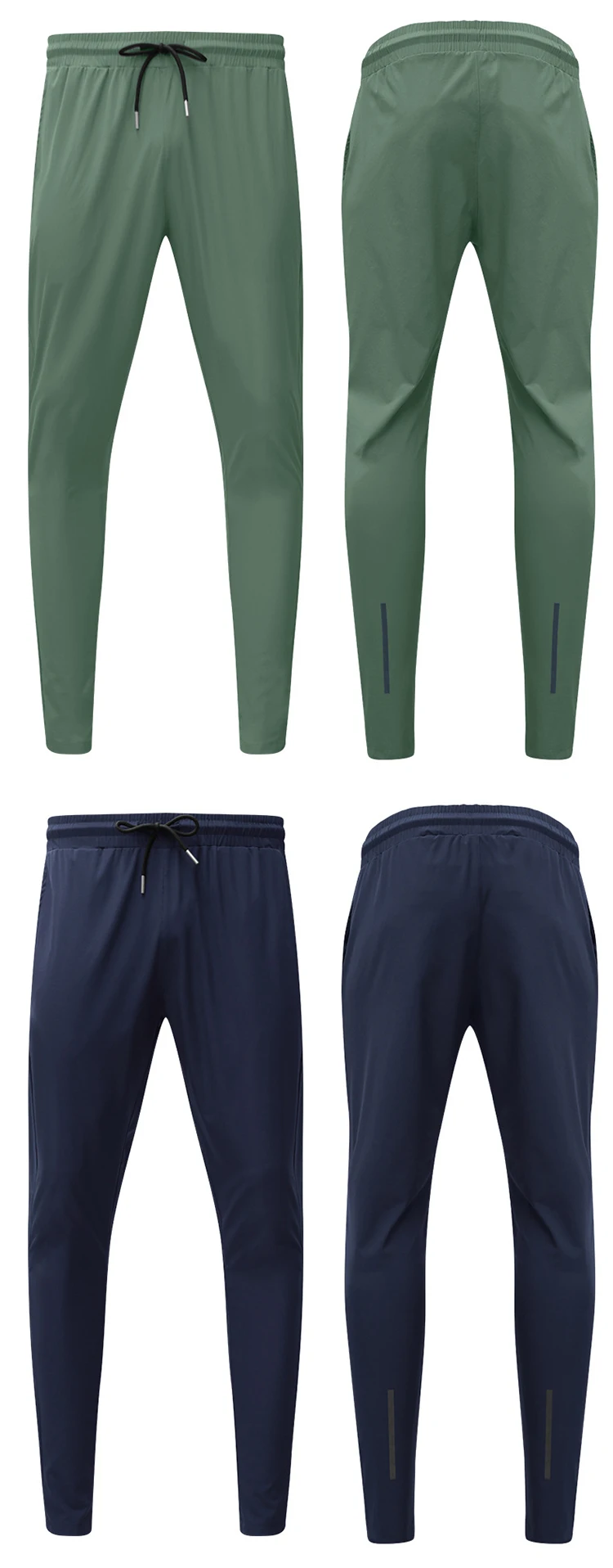 New Pencil Pants Tight Jogging Casual Mens Running Breathable Quick-Drying Ice Silk Outdoor Gym Sports Fashion Fitness Pant