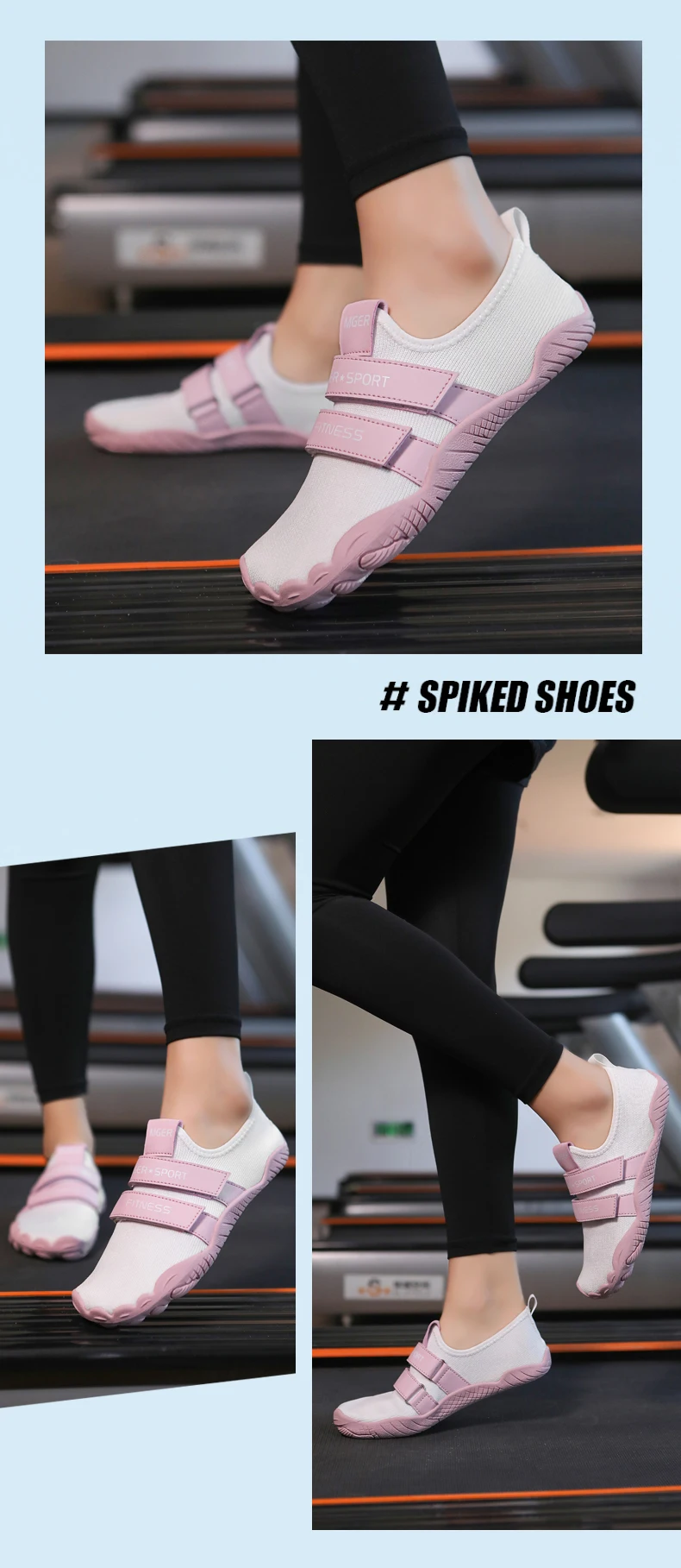 Large Size Unisex Gym Lightweight Sports Hard Pull Squat Training Shoes Pro Hook & Loop Weightlifting Shoes Sumo Shoes 35-46#