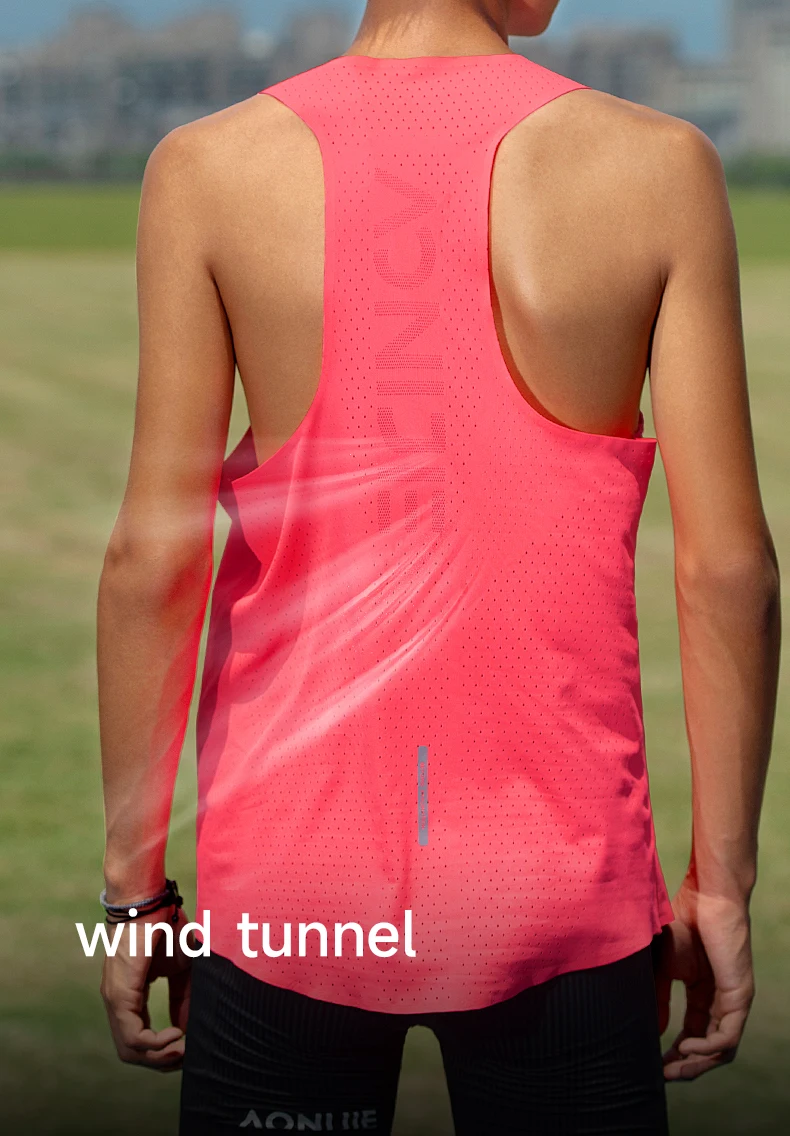 AONIJIE FM5188 Men Male Quick Drying Vest Sleeveless Summer Tank Top For Marathon Fitness