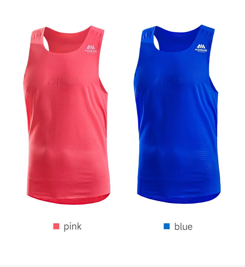 AONIJIE FM5188 Men Male Quick Drying Vest Sleeveless Summer Tank Top For Marathon Fitness