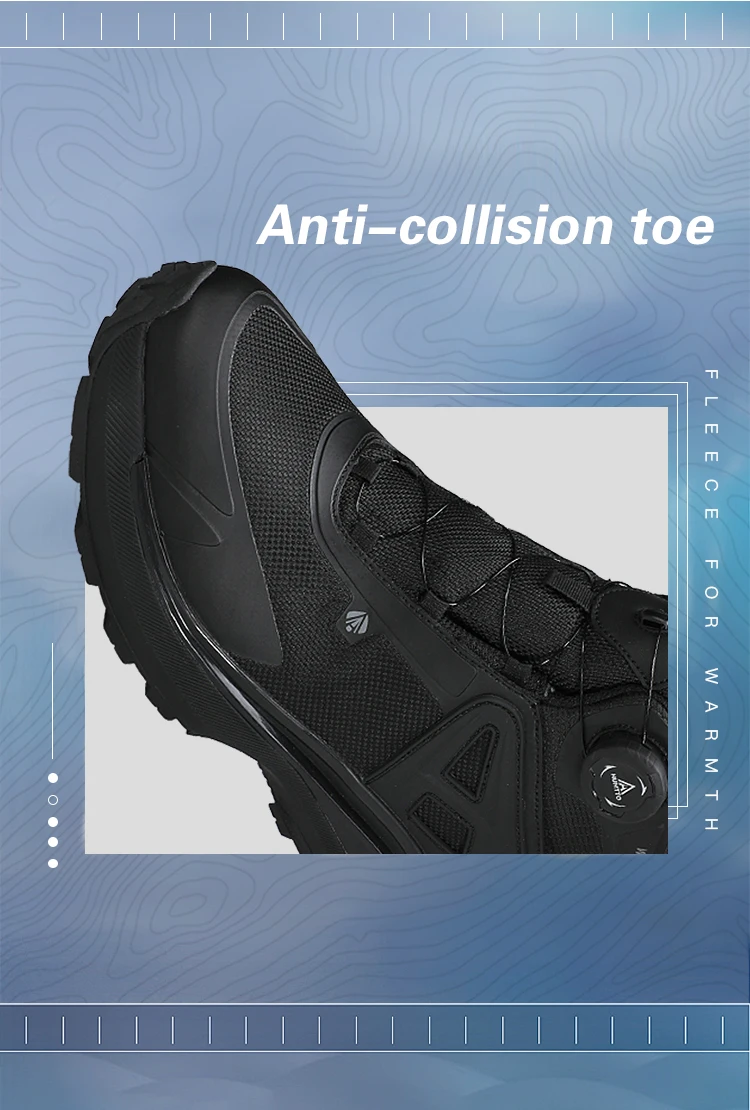 HUMTTO Winter Boots for Men Breathable Hiking Shoes Outdoor Camping Trekking Men's Sports Shoes Non-slip Casual Sneakers Man