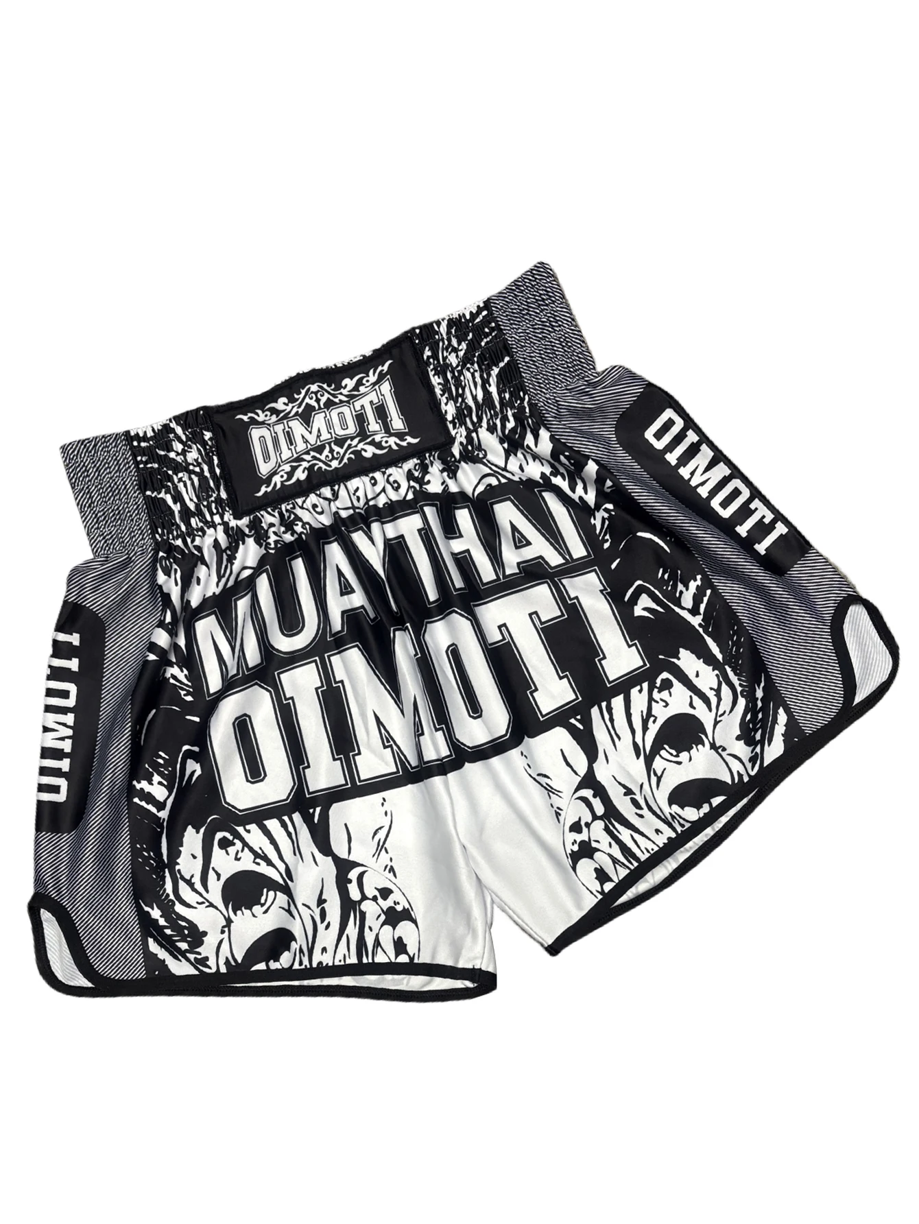 Loose Super Elastic Quick-Drying Fabric Boxing Shorts, Loose Pants, High Waist Shorts, Sports Shorts