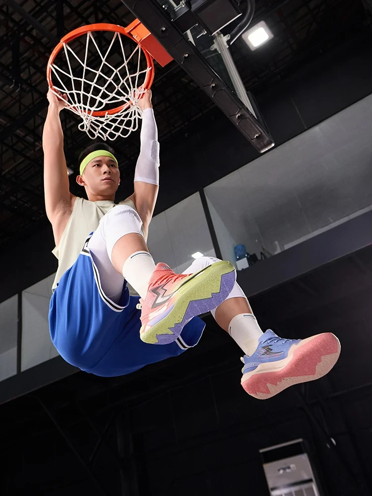 361 Degrees BIG3 5.0 Quick Men Basketball Sport Shoes Shock Absorption Non Slip Wearable Breathable Training Sneaker 672421121