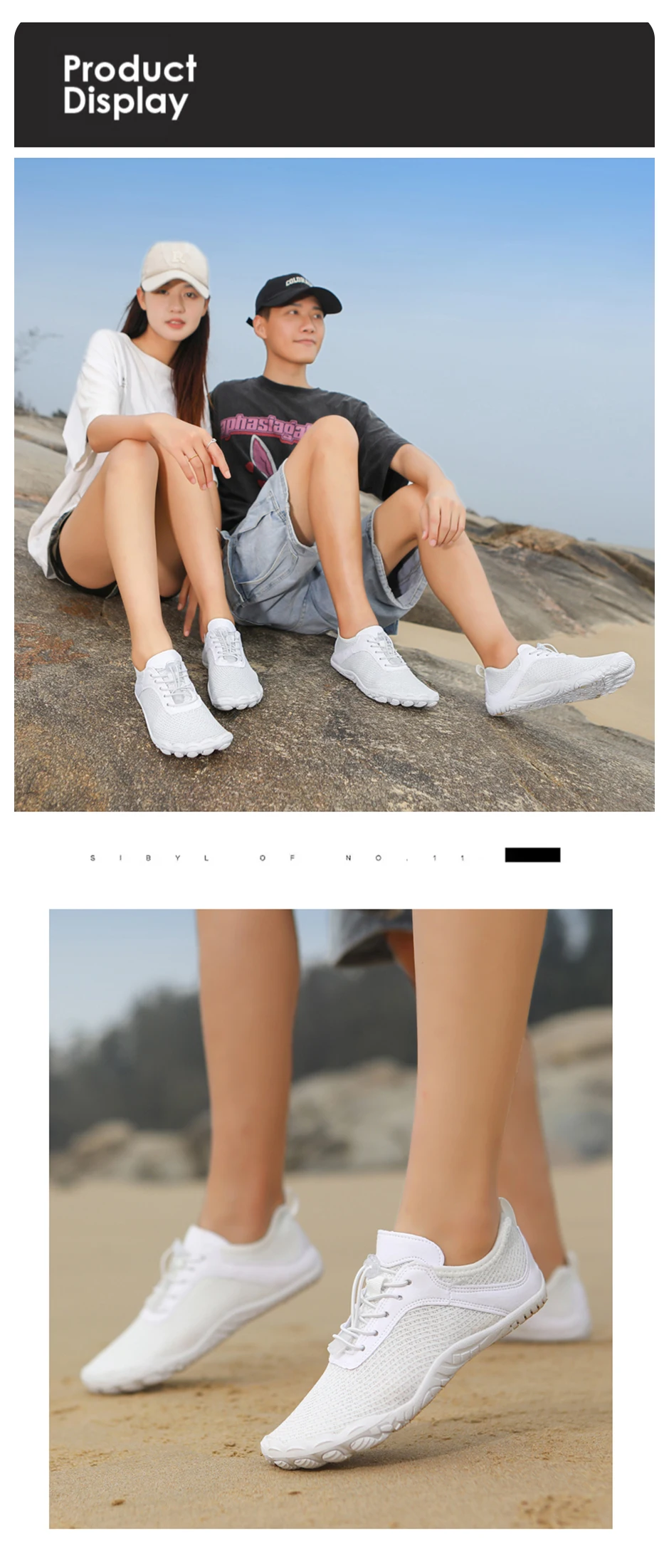 EOCENE Men Women Barefoot Wadding Unisex Quick-drying Swimming Beach Fitness Outdoor Sports Amphibious Aqua Water Sneakers Shoes