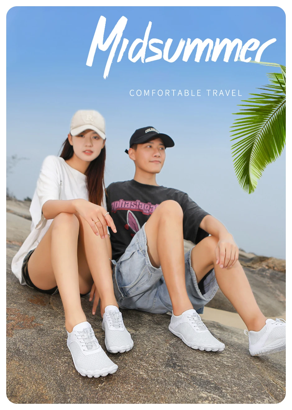 EOCENE Men Women Barefoot Wadding Unisex Quick-drying Swimming Beach Fitness Outdoor Sports Amphibious Aqua Water Sneakers Shoes