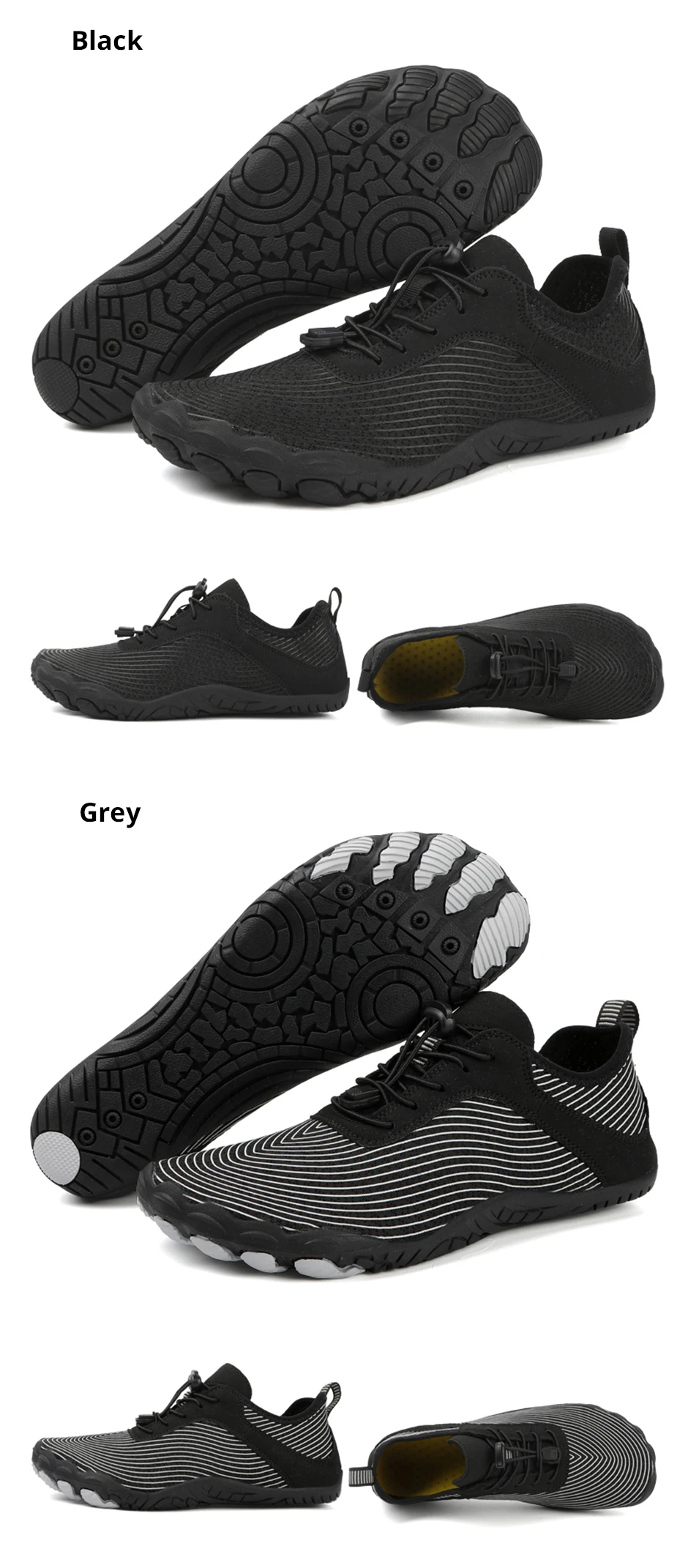 EOCENE Men Women Barefoot Wadding Unisex Quick-drying Swimming Beach Fitness Outdoor Sports Amphibious Aqua Water Sneakers Shoes