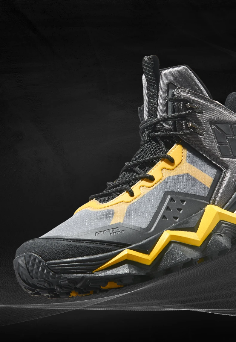 Rax Men Waterproof Hiking Shoes Breathable Hiking Boots Outdoor Trekking Boots Sports Sneakers Tactical Shoes