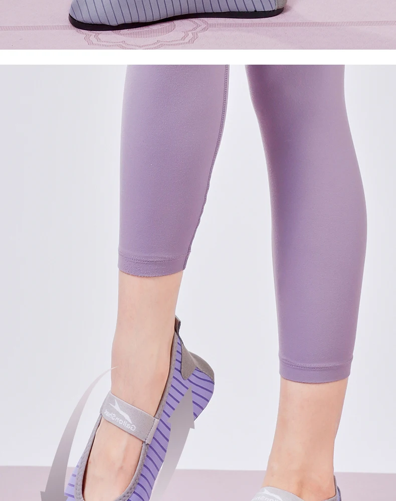 Gallon Shark Indoor Fitness Non-slip Soft-soled Yoga Shoes Women's Rope Jumping Mute Stretching Pilates Training Shoes