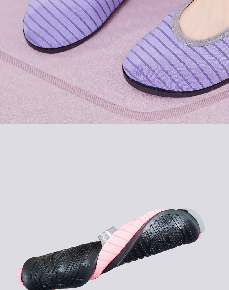 Gallon Shark Indoor Fitness Non-slip Soft-soled Yoga Shoes Women's Rope Jumping Mute Stretching Pilates Training Shoes