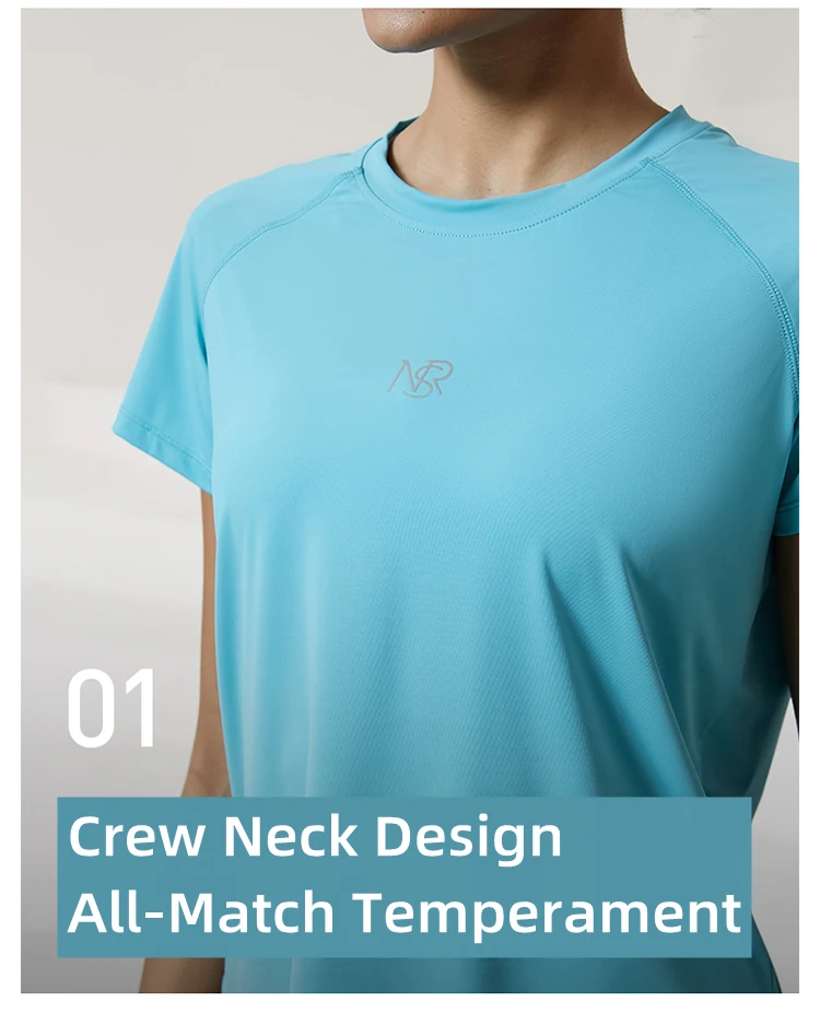 Women Running T Shirts Breathable Mesh Short Sleeves Quick Dry Outdoor Sport Shirt Gym Fitness Training Tees Yoga Jogging Tops