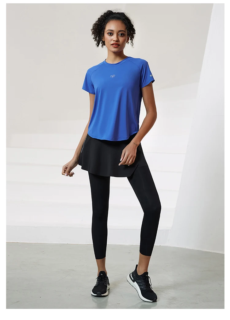 Women Running T Shirts Breathable Mesh Short Sleeves Quick Dry Outdoor Sport Shirt Gym Fitness Training Tees Yoga Jogging Tops