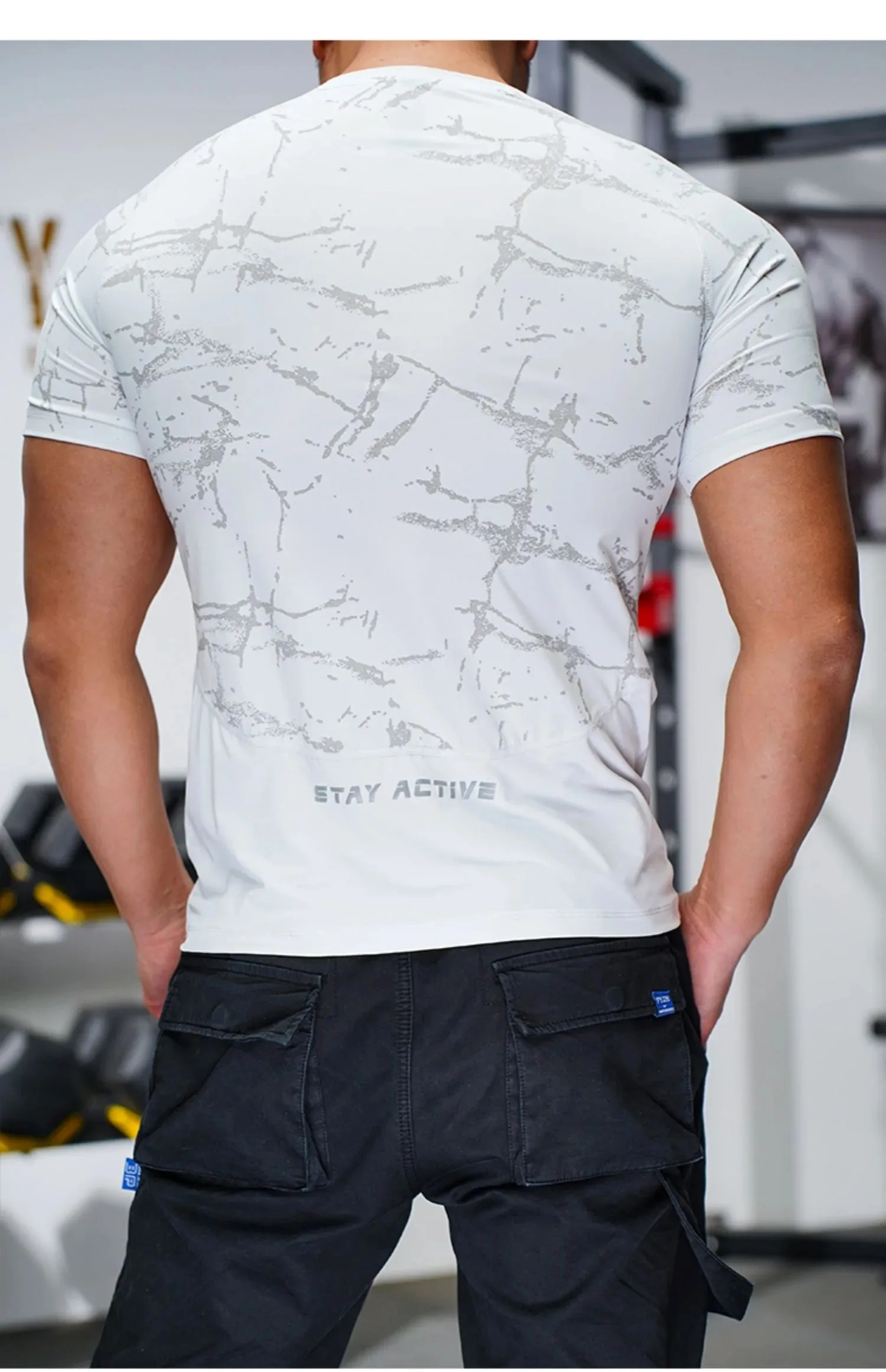 Men Sport T-shirt Quick Dry Short Sleevee Workout Gym TShirt Compression Fitness Running Tops Soft Summer T Shirt Men Rashgard