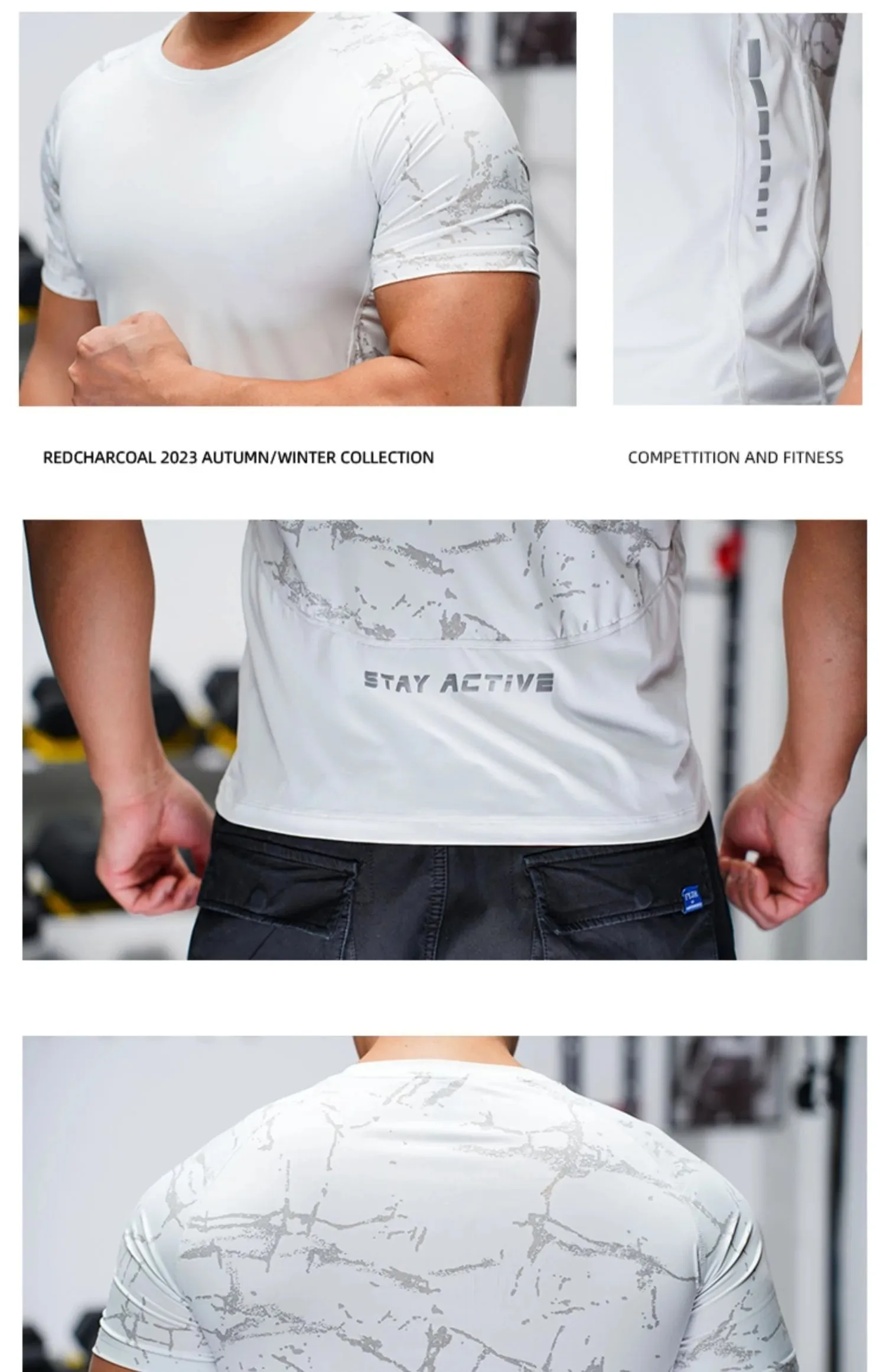 Men Sport T-shirt Quick Dry Short Sleevee Workout Gym TShirt Compression Fitness Running Tops Soft Summer T Shirt Men Rashgard