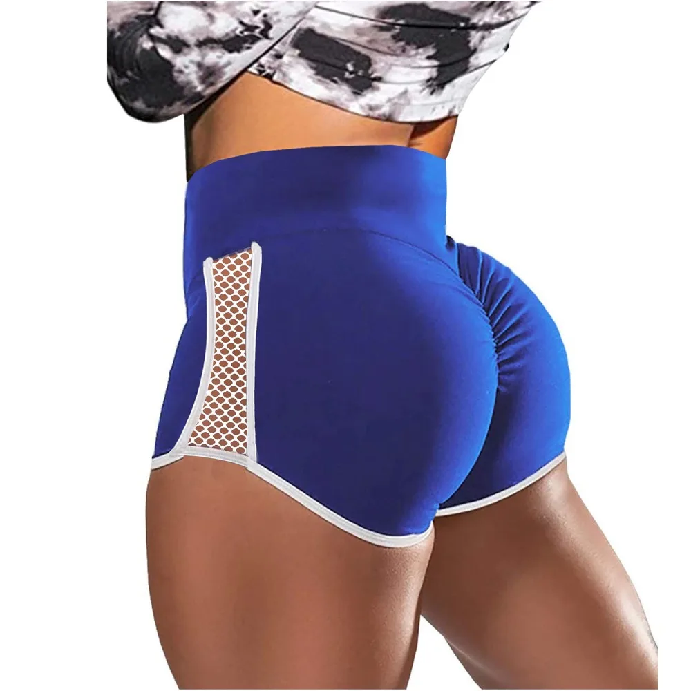 High Waist Sport Shorts Quick-Drying Side Hollow Out Slim Fit Short Multipurpose Women Stretchy Short Run Exercise Yoga Shorts