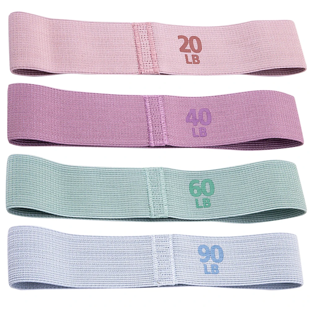 Elastic Resistance Booty Workout Bands Anti-Slip Squat Expander Bands Portable Glute Thigh Elastic Bands Yoga Gym Equipment