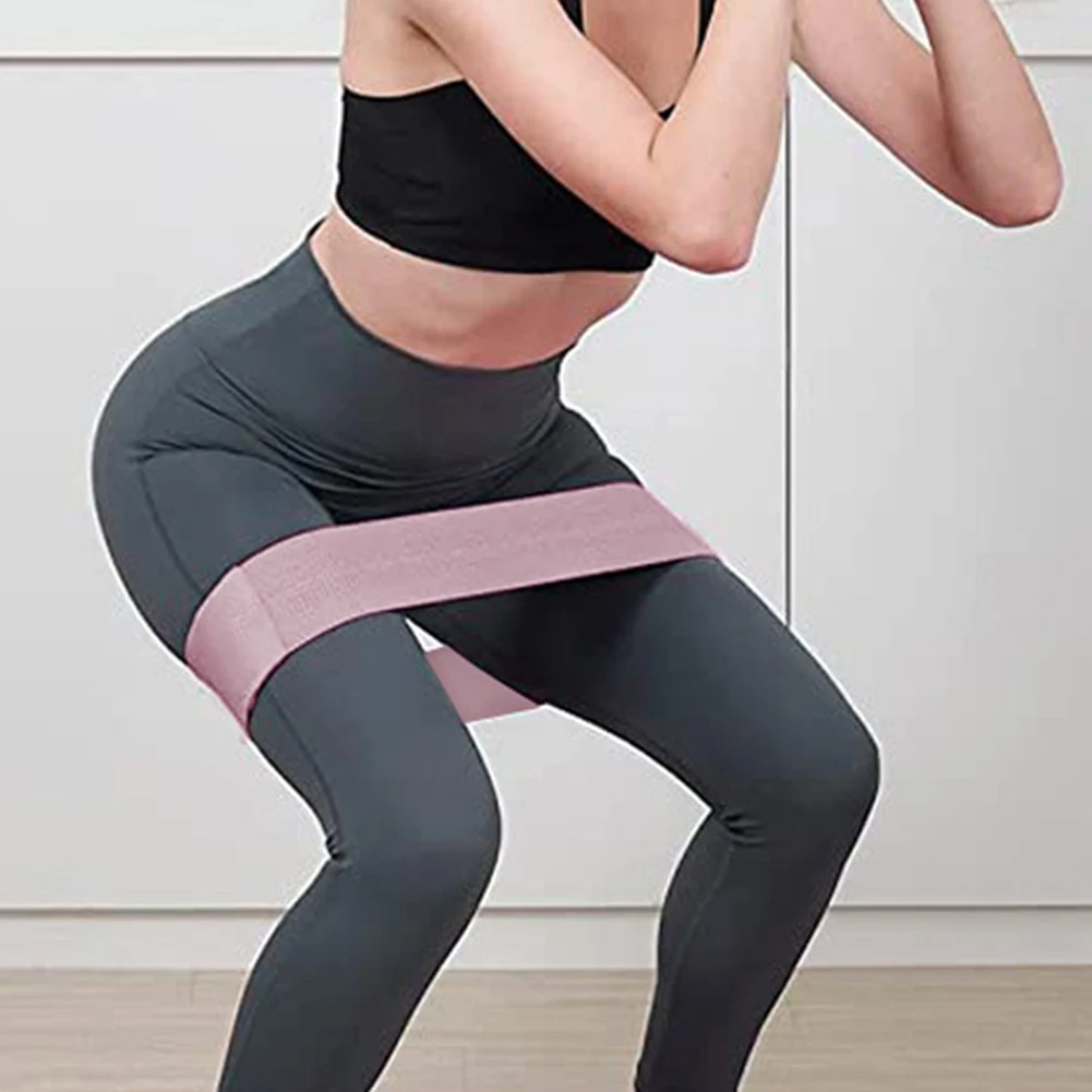 Elastic Resistance Booty Workout Bands Anti-Slip Squat Expander Bands Portable Glute Thigh Elastic Bands Yoga Gym Equipment