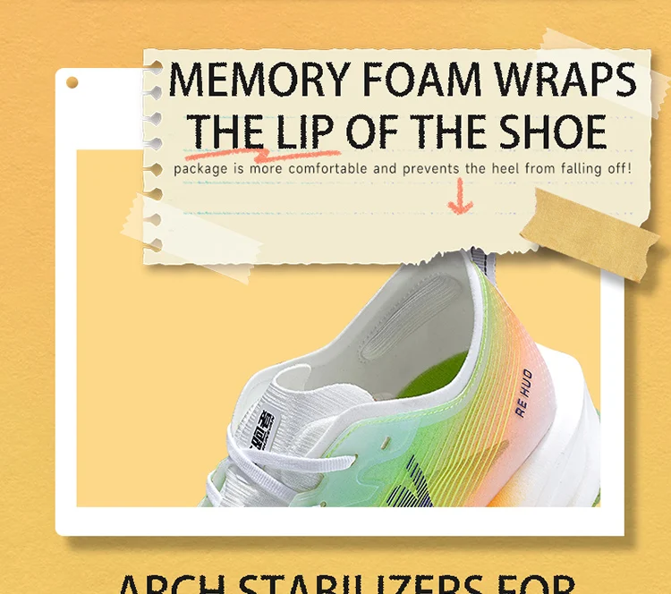 IRUNSVAN HEAT 2.0 Carbon Plate Sneakers Marathon Racing Professional Running Shoes Men Athletic Training Sport Shoes