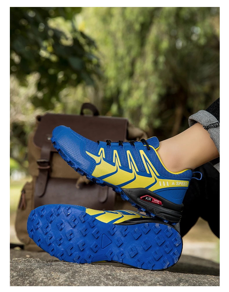 Men Women Waterproof Hiking Shoes Outdoor Camping Trainers Mountain Climbing Trekking Sneakers Walking Hunting Tactical Boots