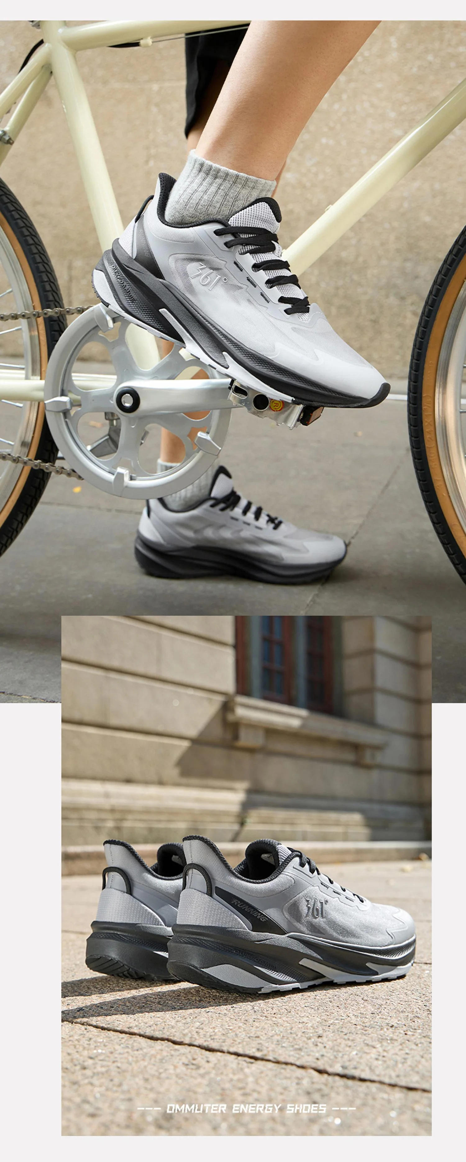 361 Degrees Yushan SE Men Running Shoes Balanced Breathable Mesh Lightweight Cushioning Jogging Comfort Male Sneakers 672422247