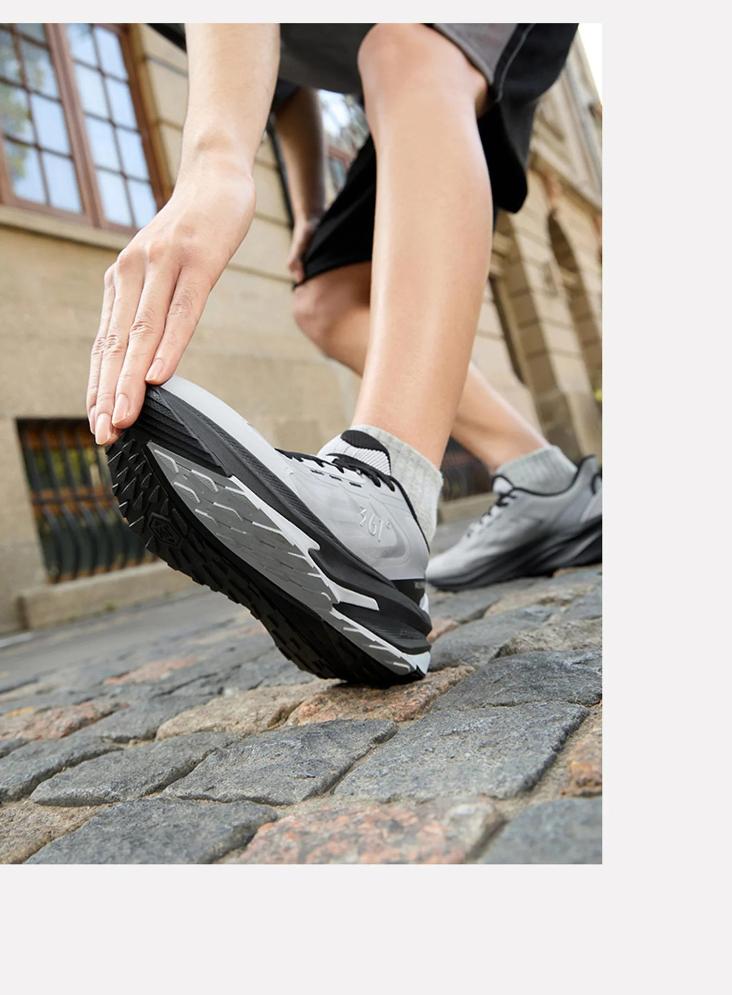 361 Degrees Yushan SE Men Running Shoes Balanced Breathable Mesh Lightweight Cushioning Jogging Comfort Male Sneakers 672422247
