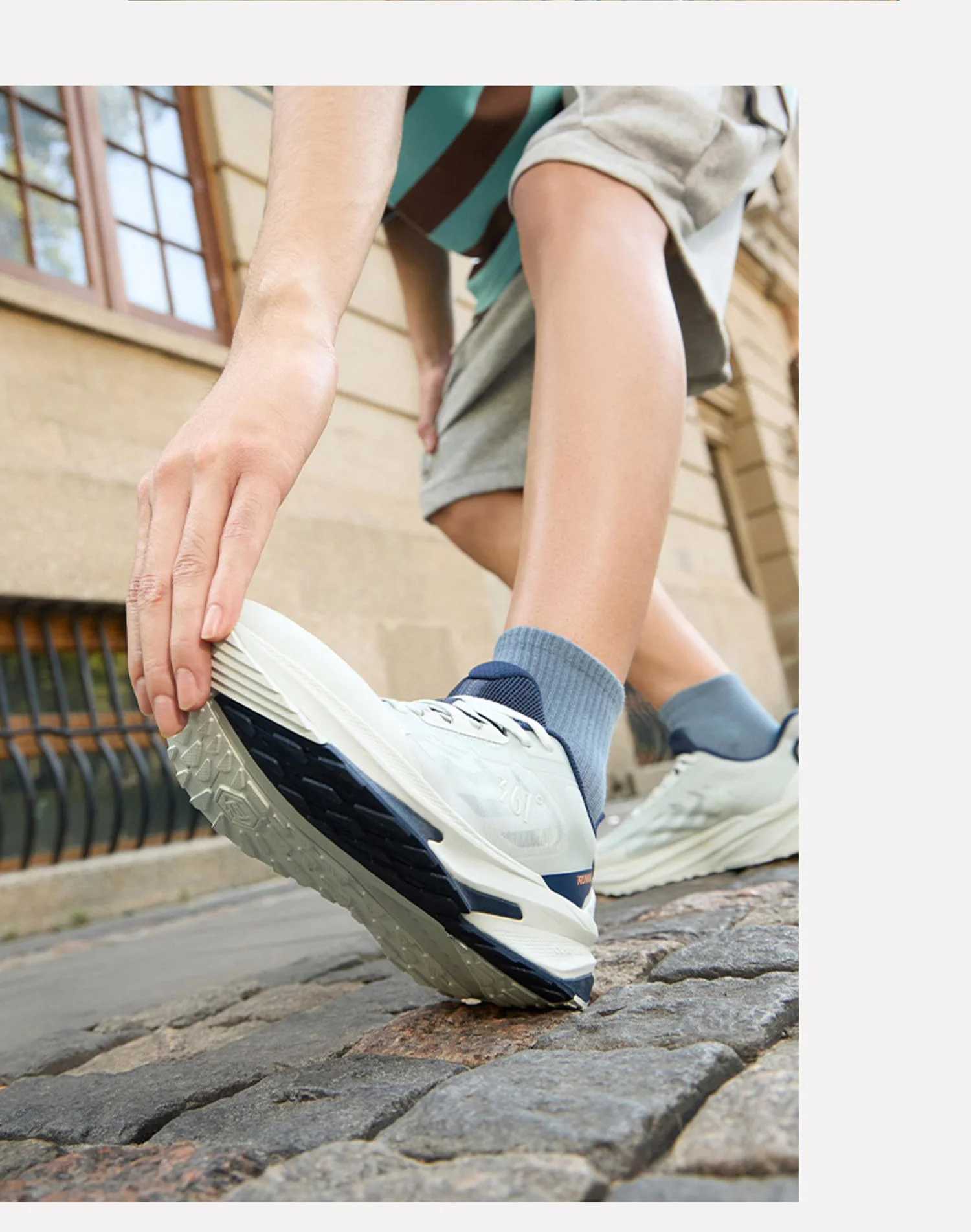 361 Degrees Yushan SE Men Running Shoes Balanced Breathable Mesh Lightweight Cushioning Jogging Comfort Male Sneakers 672422247