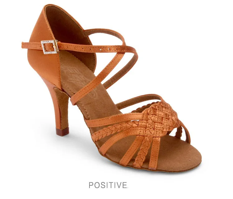 BD Dance Party Ballroom Dancing Shoes for Latin Style Social High Heels Dance Shoe Sandals Practice Sneakers Woman Luxury 2360B