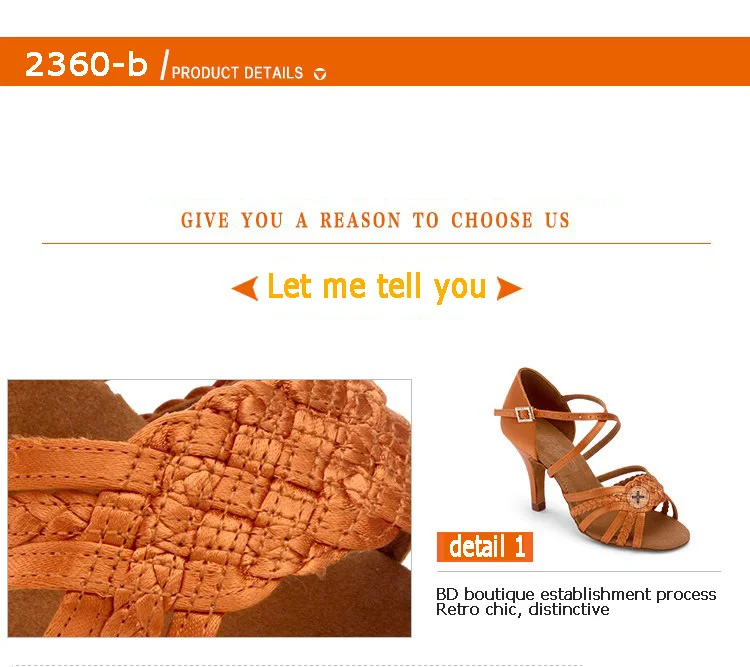 BD Dance Party Ballroom Dancing Shoes for Latin Style Social High Heels Dance Shoe Sandals Practice Sneakers Woman Luxury 2360B