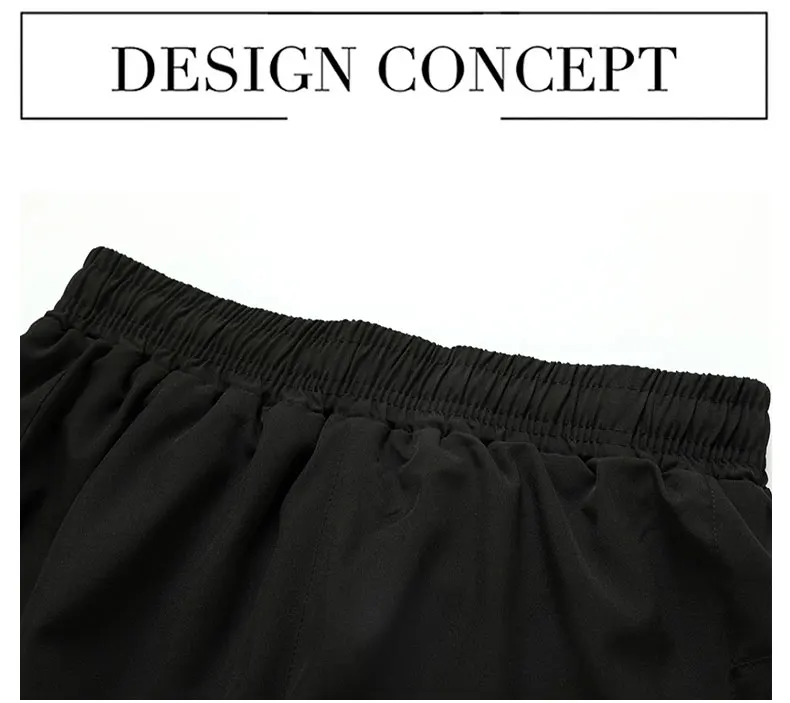 2 in 1 Men's Outdoor Running Shorts Quick-drying Fitness Training Double Layer Sweatpants New Sport Bottoms Bodybuilding Pants