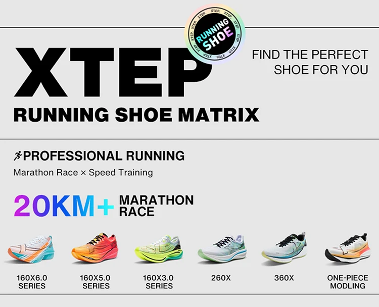 Xtep 2000km 3.0 Running Shoes For Men Spring Sneakers Cushioning Training Jogging Wear-Resistant Lightweight 875119110032