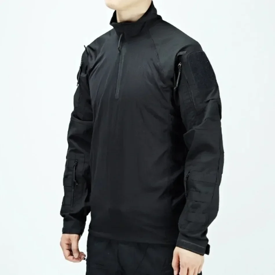 Camo Suits Tactical Shirts Training Sets Multi-pocket Work Pants Outfit Combat Tops Windproof Hunting Clothes Wear-resisting
