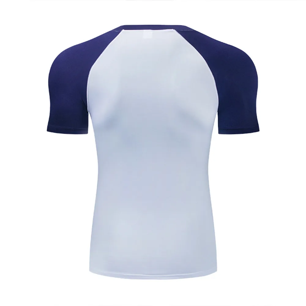 Men's T-Shirt Running Sport T Shirt Men Compression Top Tee Fitness Quick Dry Tight Training Gym Sport Running Shirts Men Jersey
