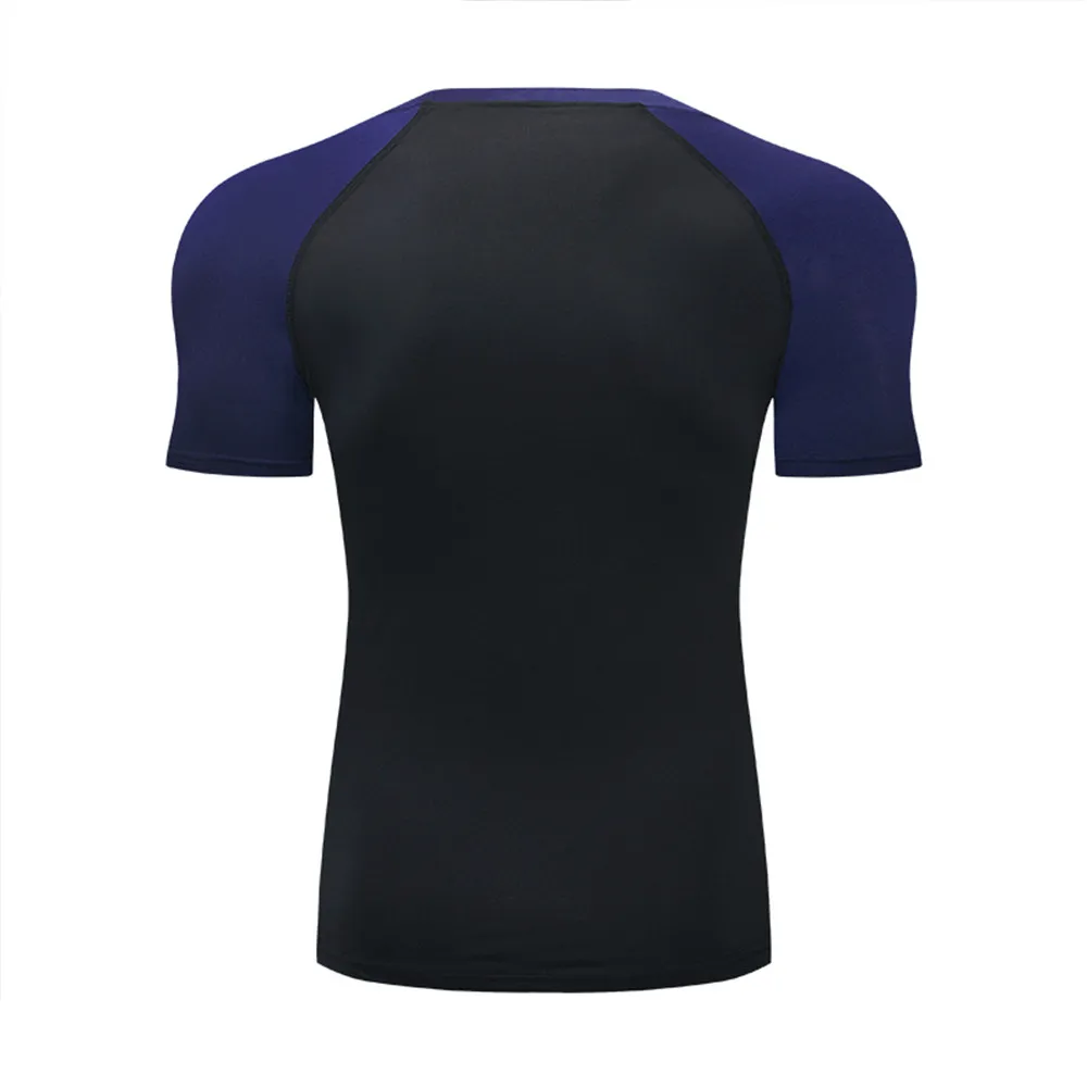 Men's T-Shirt Running Sport T Shirt Men Compression Top Tee Fitness Quick Dry Tight Training Gym Sport Running Shirts Men Jersey