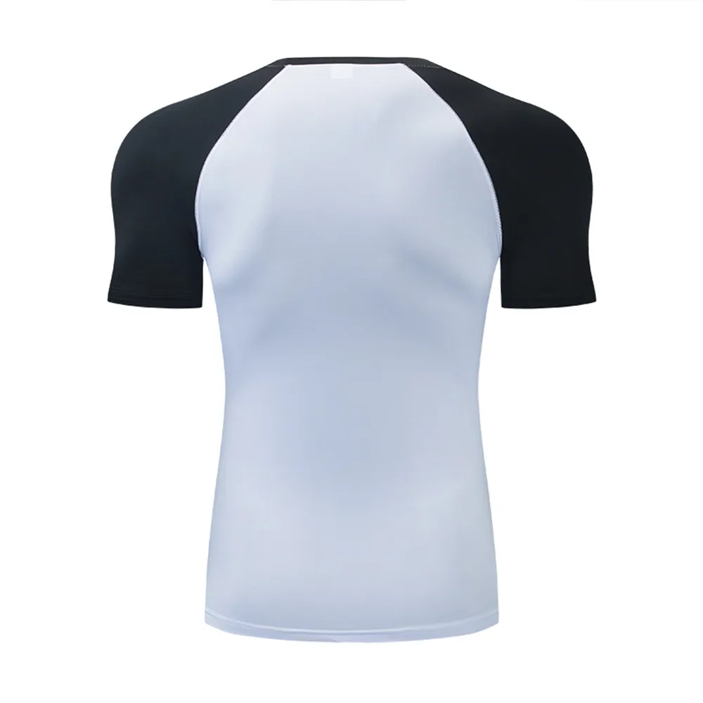 Men's T-Shirt Running Sport T Shirt Men Compression Top Tee Fitness Quick Dry Tight Training Gym Sport Running Shirts Men Jersey