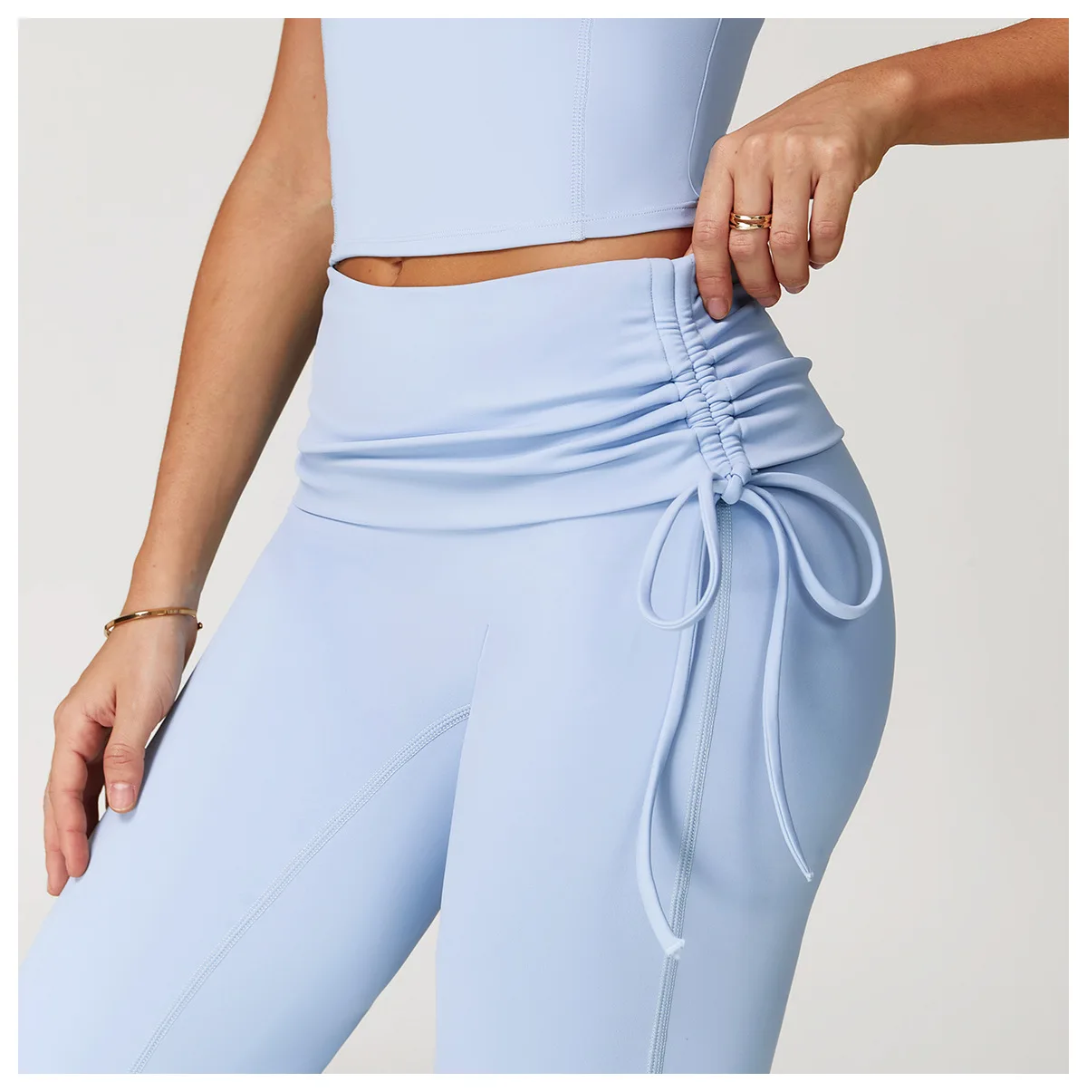 Bell-bottoms High Waist Workout Yoga Leggings Fitness Butt Lifting Scrunch Butt Sports Gym Flared Pants Women Wide Leg Pants