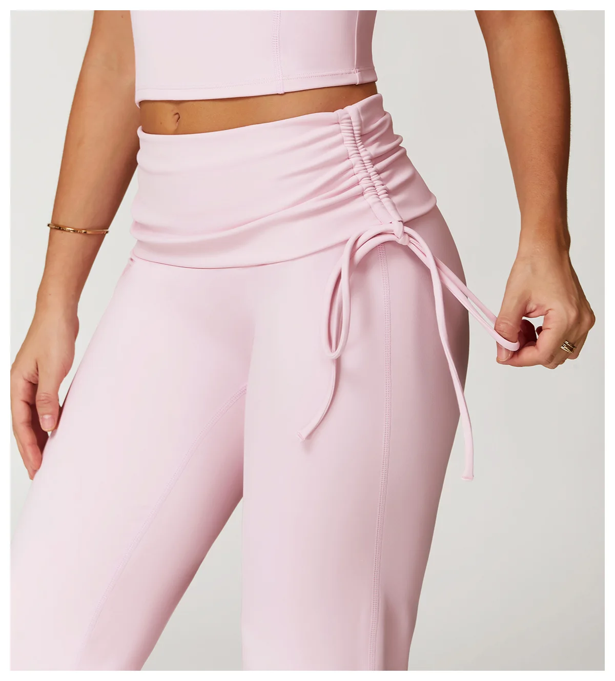 Bell-bottoms High Waist Workout Yoga Leggings Fitness Butt Lifting Scrunch Butt Sports Gym Flared Pants Women Wide Leg Pants