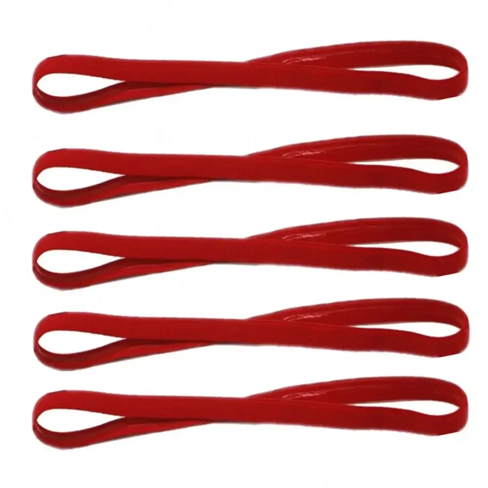 1/2/5Pcs Women Sweatbands Football Yoga Pure Hair Bands Anti-slip Elastic Rubber Thin Sports Headband Men Hair Accessories