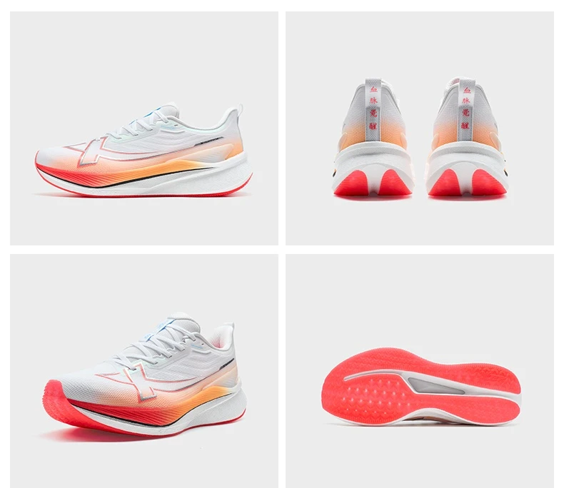 Xtep 2000KM Men's Running Shoes 2025 Winter Water Proof Stronger Propulsive Force Cushion Shock Absorption Sneakers 875419110019