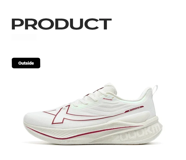 Xtep 2000KM Men's Running Shoes 2025 Winter Water Proof Stronger Propulsive Force Cushion Shock Absorption Sneakers 875419110019