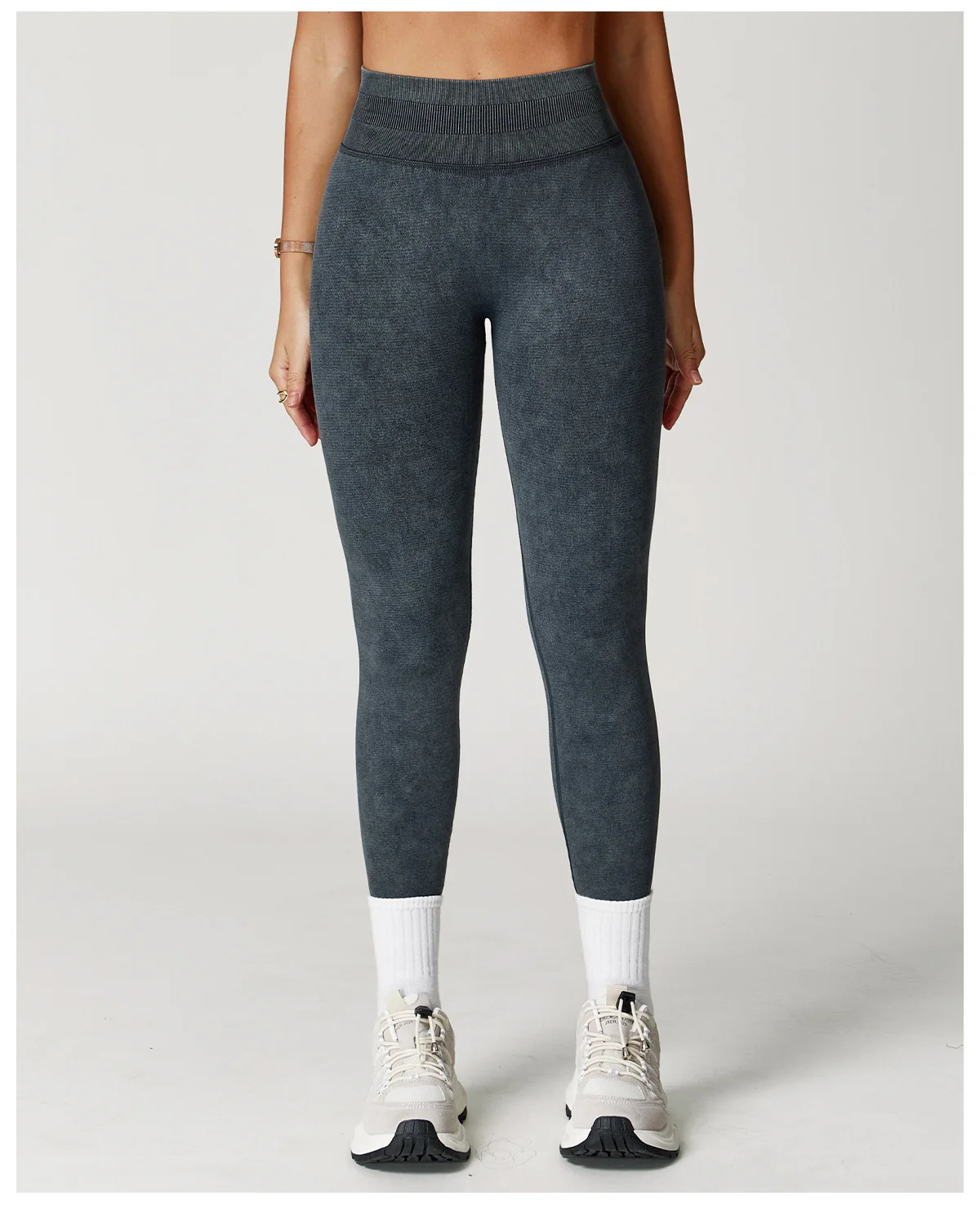 Yoga Pants Sports Leggings Women Seamless Sports Yoga Pant High Waist Ribbed Gym Clothes Fitness Workout Wear Scrunch Bum Tights