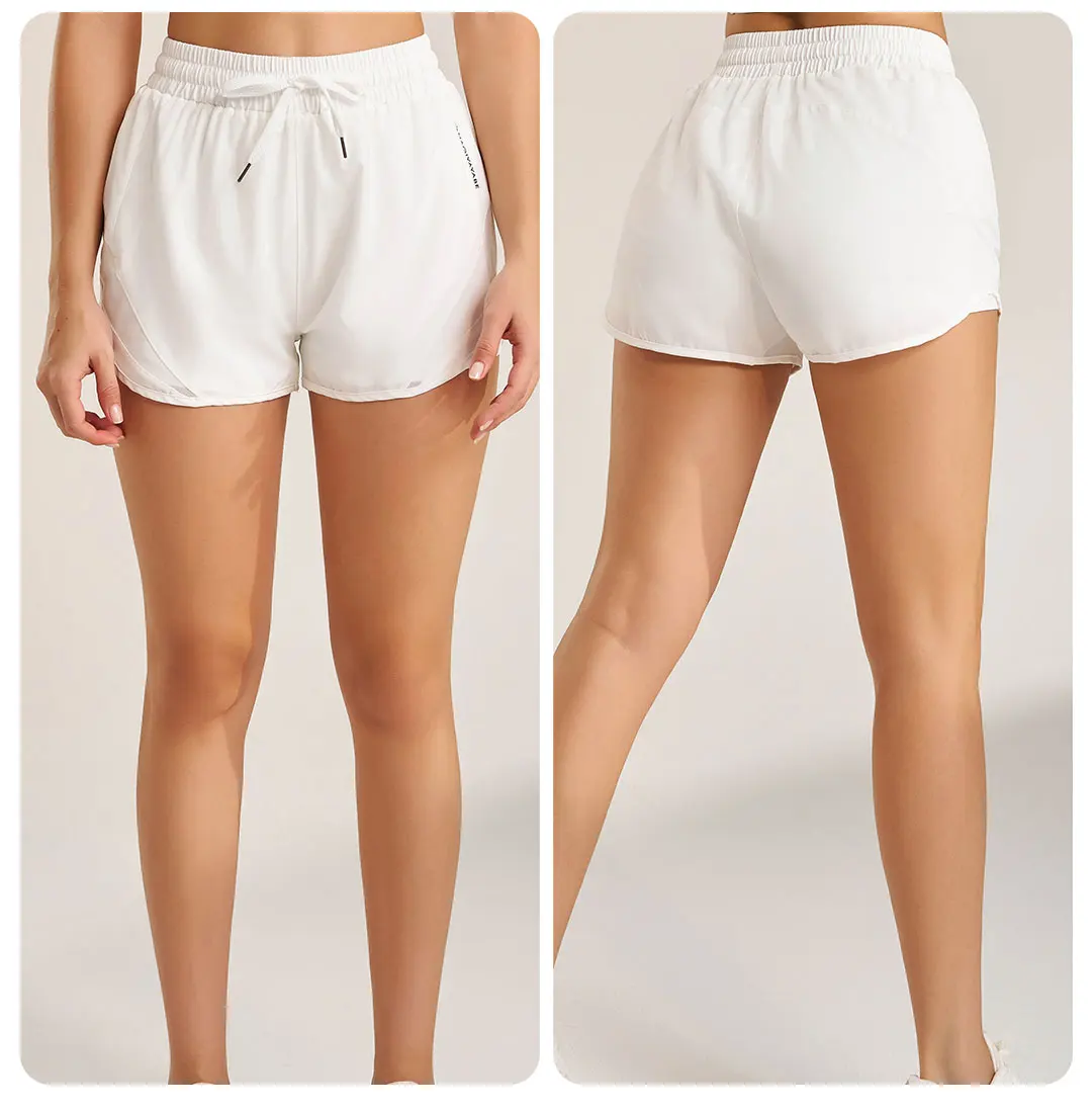 Women Sportswear Yoga Shorts Bottoms Running Shorts Gym Fitness Activewear Workout Gym Wear Ropa Deportiva Mujer