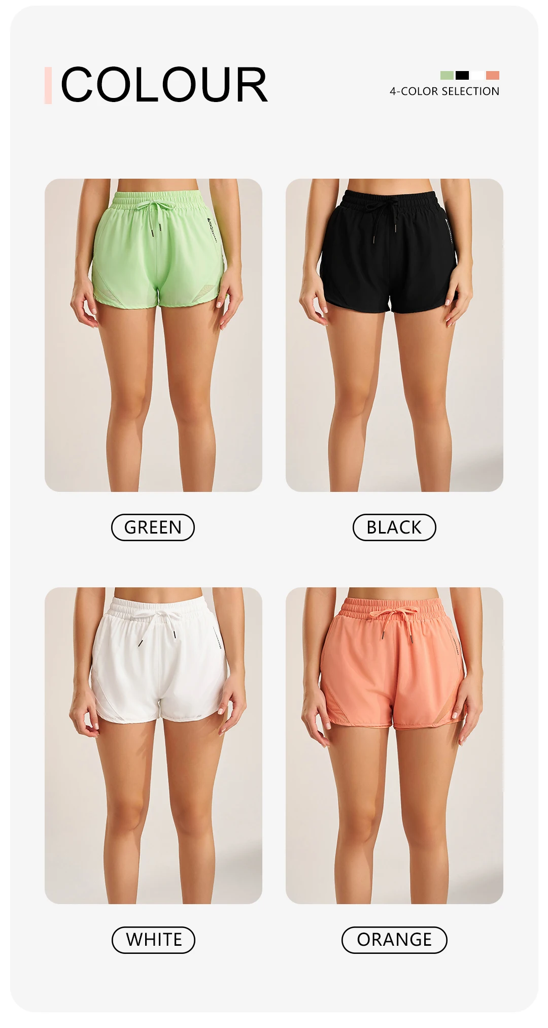 Women Sportswear Yoga Shorts Bottoms Running Shorts Gym Fitness Activewear Workout Gym Wear Ropa Deportiva Mujer