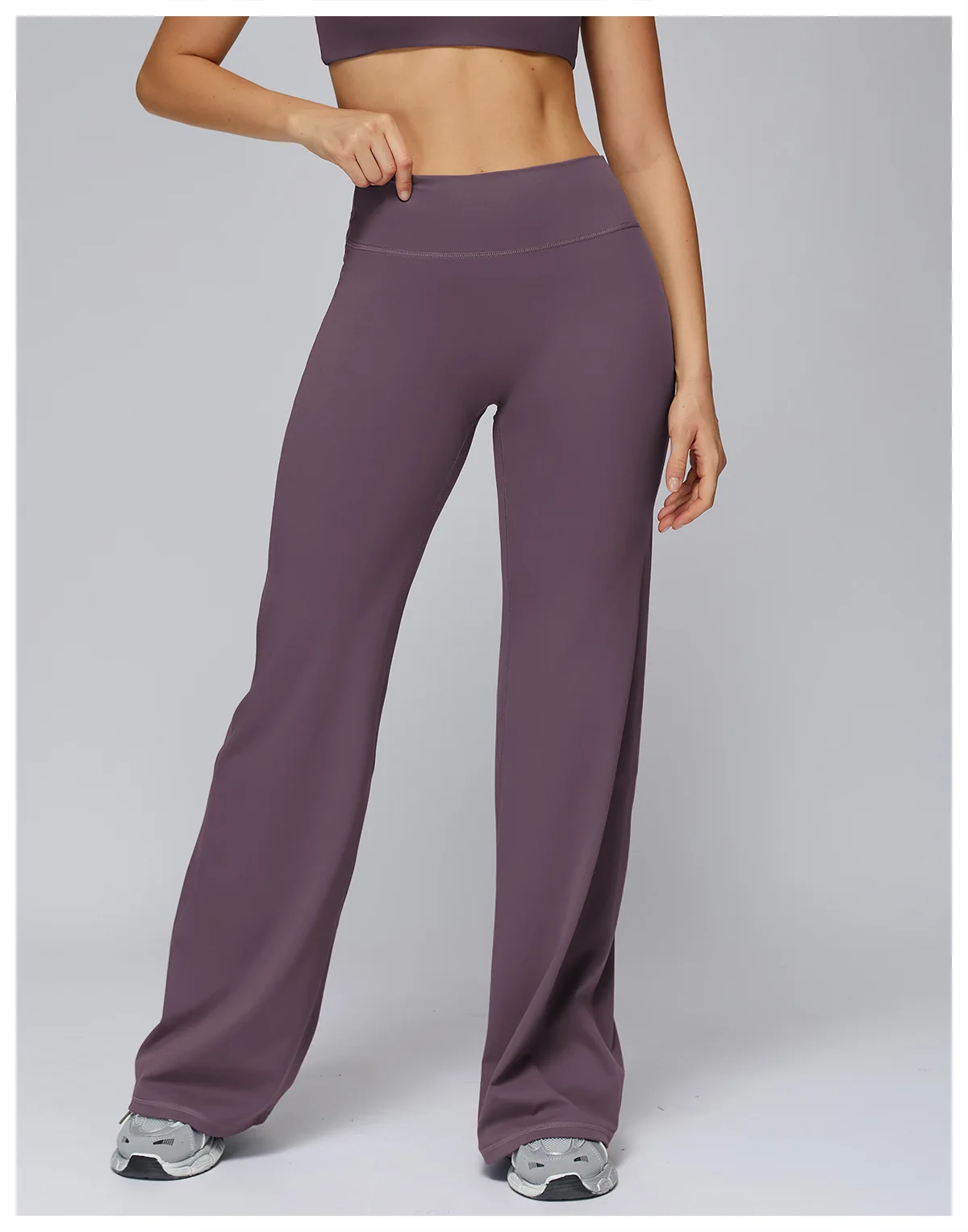 High Waist Flared Leggings Women Gym Fitness Yoga Pants Workout Runing Sport Leggings Women's Control Tummy Yoga Wide Leg Pants