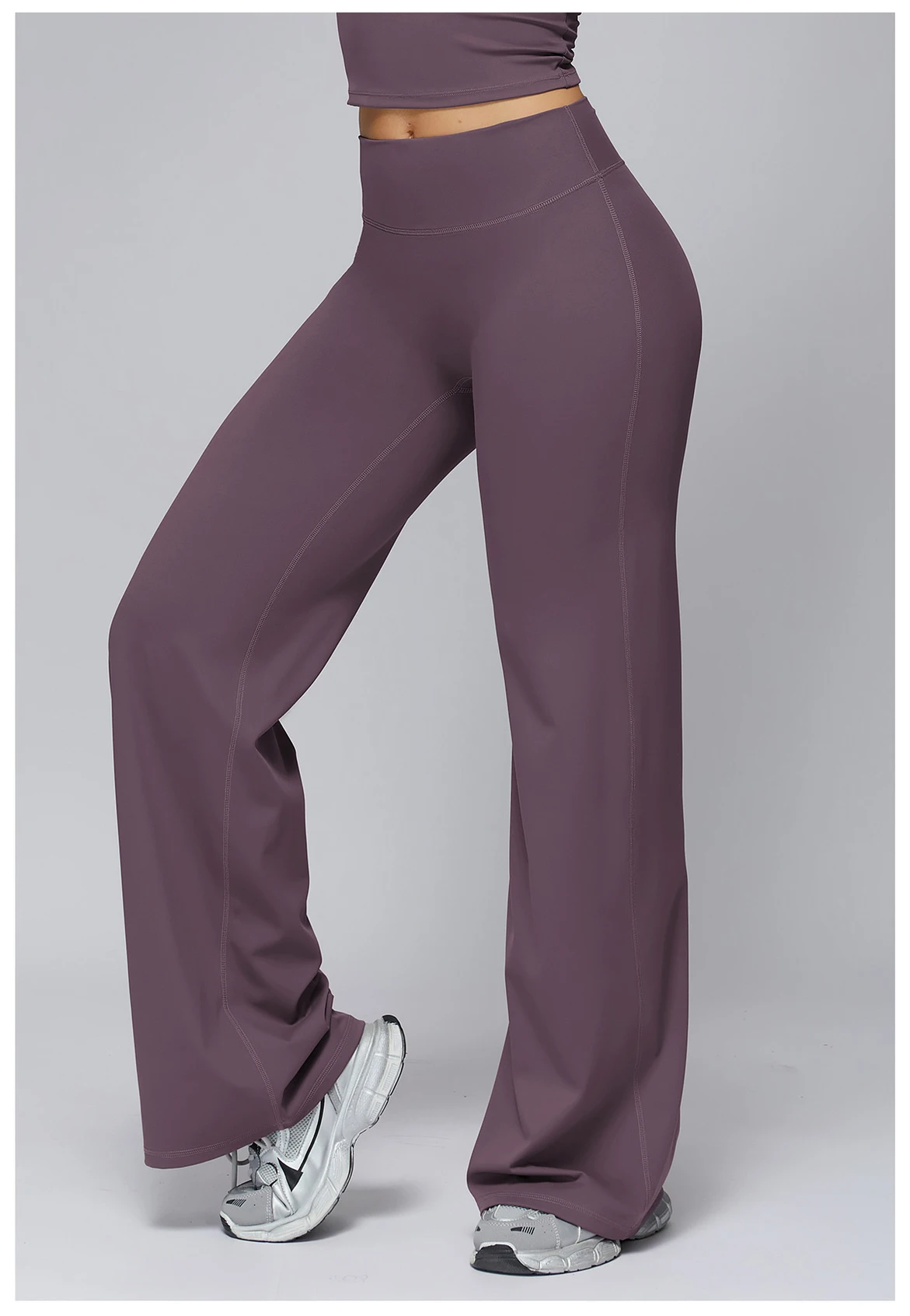 High Waist Flared Leggings Women Gym Fitness Yoga Pants Workout Runing Sport Leggings Women's Control Tummy Yoga Wide Leg Pants