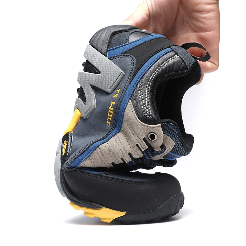 Outdoor Lover Trekking Shoes Men Waterproof Hiking Shoes Mountain Boots Genuine Leather Woodland Hunting Tactical Shoes