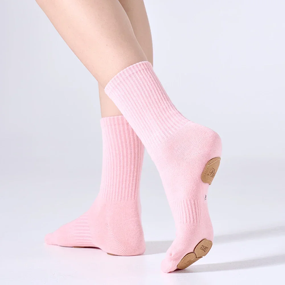 Non Slip Modern Dance Yoga Socks Girls Women Men Cotton Socks Ballet Socks Pilates Yoga Kids Adults Dance Stockings